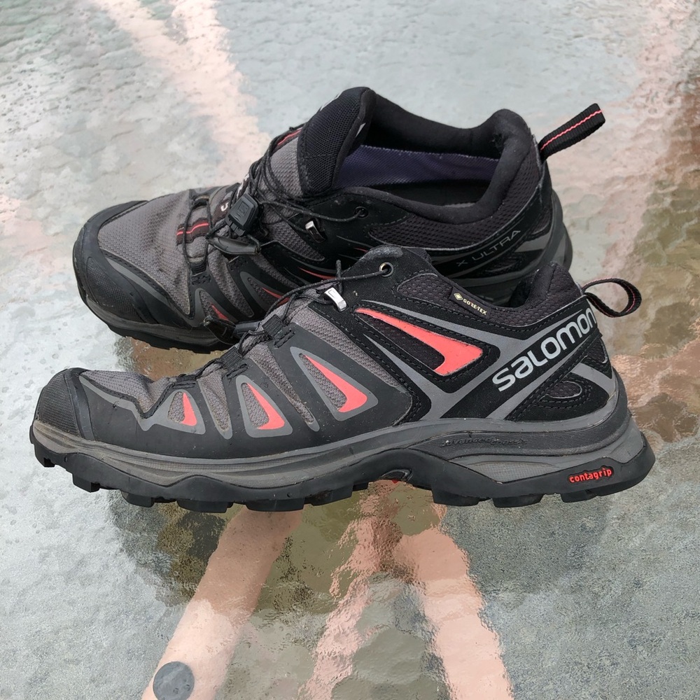 Salomon XUltra GTX Shoes with Quick-Lace System